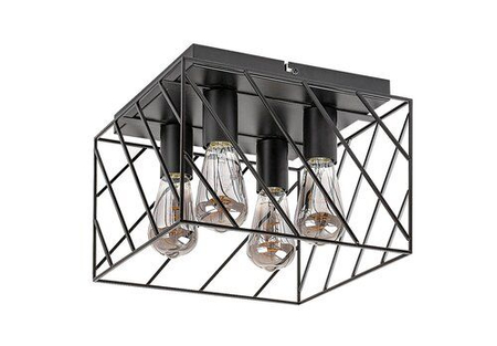 Lampa sufitowa Rabalux Boroo 71027 czarny matowy