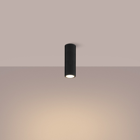 Sollux Lighting Plafon KARBON 20 czarny SL.1569