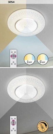 Lampa sufitowa Rabalux Tornado 3254 chrom