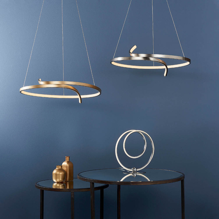 Endon Lighting Lampa wisząca 90323 złoty