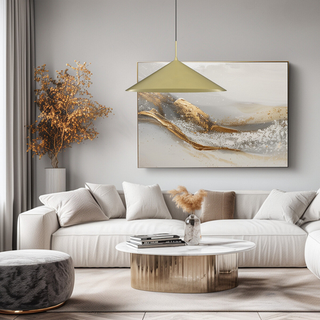 Milagro Lampa wisząca CAPITAL ZŁOTY 1XGX53 MLP0945 ZŁOTY