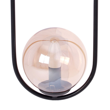 Lampa wisząca VENTA Kaja K-5121 bursztynowy