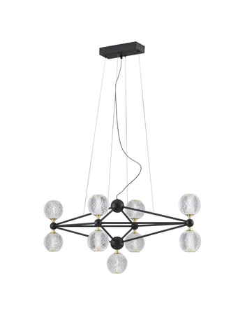 Lampa wisząca Luces Exclusivas BOYA czarny LE42738