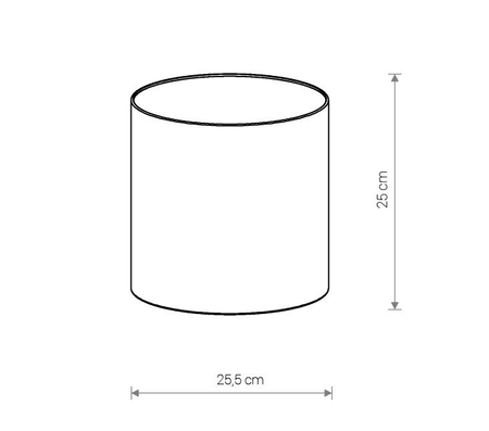Abażur Nowodvorski 8343 Petit A white