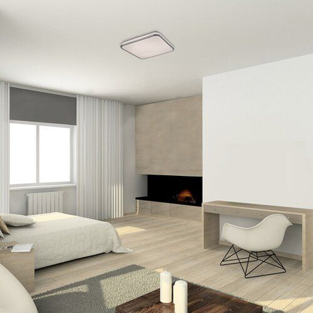 Lampa sufitowa Rabalux Linden 3479 chrom