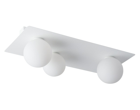 Sigma 33278 ARGON 3 prostokąt biały plafon