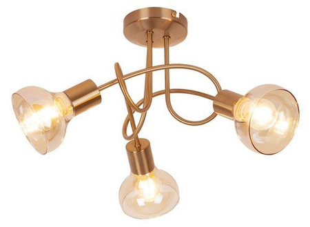 Lampa sufitowa Rabalux Holly 5548 złoto antyczne