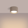 Sollux Lighting Plafon AURA 1 taupe Gx53 SL.1817