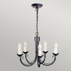 Żyrandol Elstead Lighting Chartwell czarny CH5-BLACK