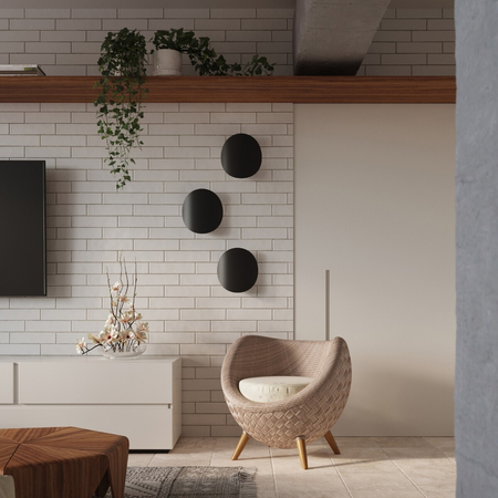 Sollux Lighting Kinkiet SENSES czarny SL.0935