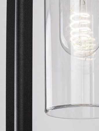 Kinkiet zewnętrzny Rabalux Zernest  77085 czarny