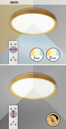 Lampa sufitowa Rabalux Sherwood 3500 buk