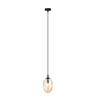 Lampa wisząca ASTRAL 1 Emibig 1267/1 czarny/złoty