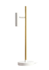 Lampa biurkowa LAMPKA BIURKOWA TREVO WHITE BRASS Aldex 1097B40 biały/miedziany