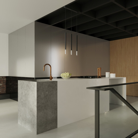 Sollux Lighting Lampa wisząca MOZAICA 1 czarny/chrom SL.0885