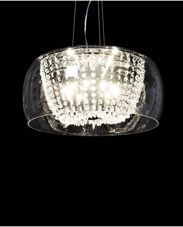 Lampa wisząca Lumina Deco LDP 7018-500 (PR) Disposa Clear D50