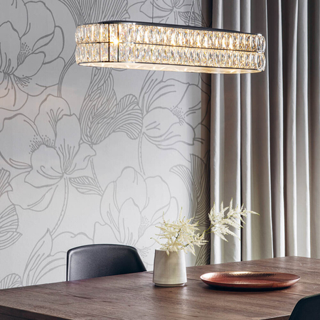 Endon Lighting Lampa wisząca 76514 chrom