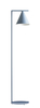 Lampa podłogowa FORM Aldex 1108A16 niebieski