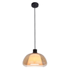 Lampa wisząca Italux Apiro PND-84638-BK-AMB Czarny