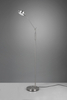 Lampa podłogowa Trio 426510107 srebrny