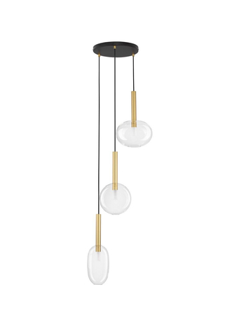 Lampa wisząca Luces Exclusivas BAJOS - złoty LE43394