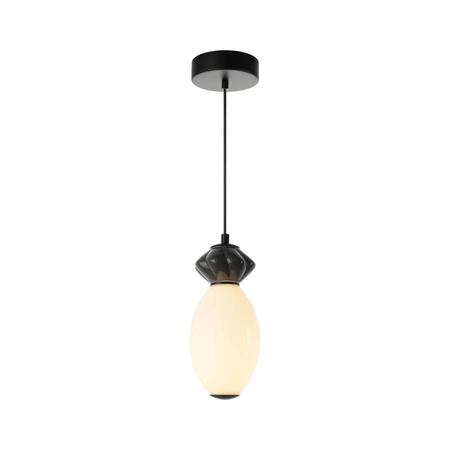 Lampa wisząca Italux Balos PND-94921-1B-BK Czarny mat