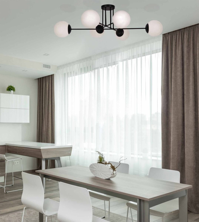 Lampa sufitowa SAVOY Kaja K-4925 biały/czarny