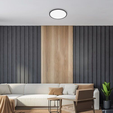 Lampa sufitowa Rabalux Ezio 71157 czarny matowy