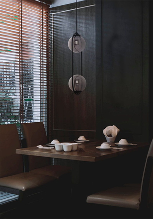 Lampa wisząca DAVOS Kaja K-5111 grafitowy