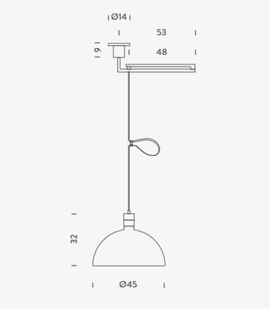 Lampa wisząca Nemo ALBEHH54 As41z