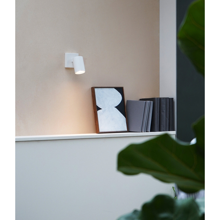 Spot Astro Ascoli Single 1286001 Biały z Teksturą