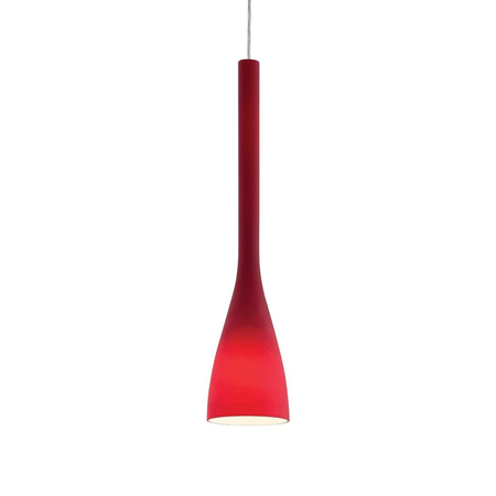 Lampa wisząca Ideal Lux 035673 Flut SP1 BIG Rosso