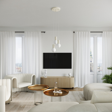 Sollux Lighting Lampa biurkowa HALO beżowa SL.1721