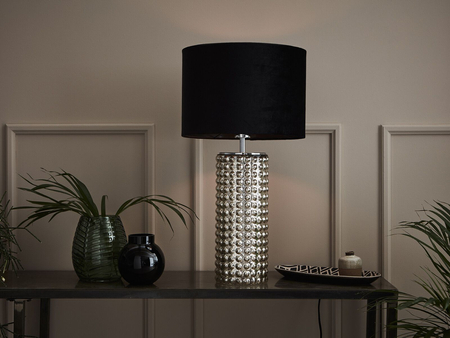 Lampa stołowa Markslöjd PROUD 107490 czarny/srebrny
