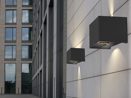 Kinkiet zewnętrzny GAMBINO 3000K Azzardo AZ4148 czarny