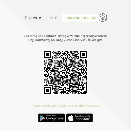 Lampa sufitowa, wewnętrzna Zuma Line Rondoo 50407-WH