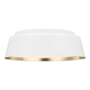Plafon Elstead Lighting Asher biały/złoty FE-ASHER-3F-WHT