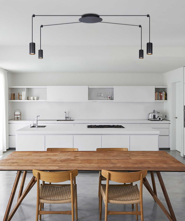 Lampa wisząca PUERTO Kaja K-4897 czarny