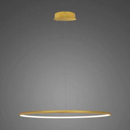 Lampa wisząca Ledowe Okręgi No.1 80cm 3k złota