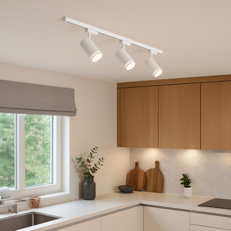 Milagro Oprawa Pipe Ring Track Biały 1xGU10 ML2066 BIAŁY