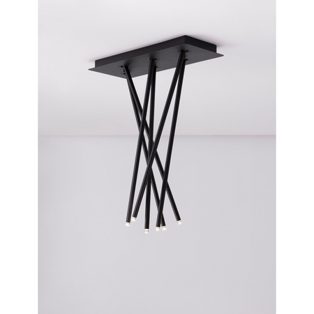 Lampa wisząca Luces Exclusivas NOVENCIO LE45465 czarny