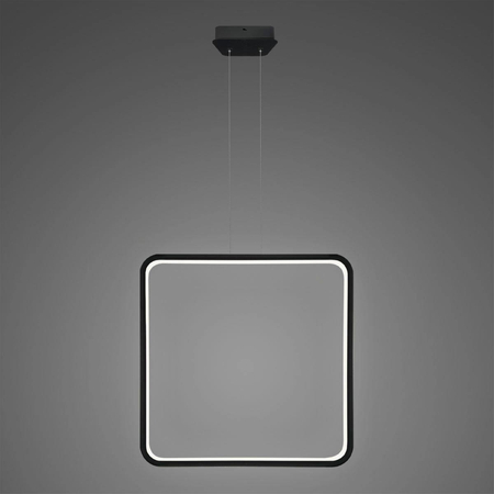 Lampa wisząca Ledowe Kwadraty No.1 X 80 4k czarna