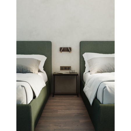 Kinkiet Astro Enna Twin 1058197 Brązowy