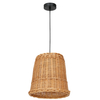 Milagro Lampa wisząca VIMINI NATURAL WOOD 1xE27 MLP7990 Naturalne drewno