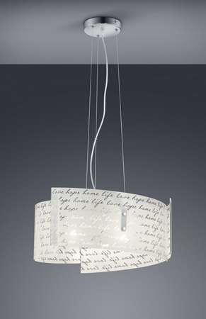 Lampa wisząca Trio 302500301 biały