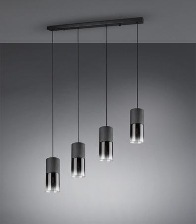 Lampa wisząca Trio 310600432 czarny