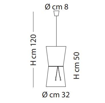 Lampa wisząca Sillux SP8-500 Caracas