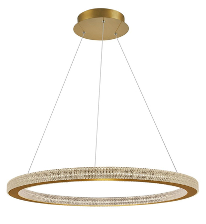 Lampa wisząca Luces Exclusivas MONTT LE41696 mosiądz