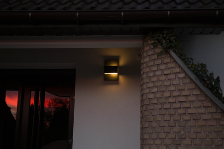 GENEVE 1874 ALUMINUM E27 LED 9W UP / DOWN