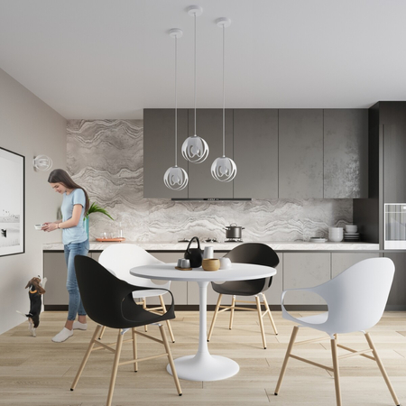 Sollux Lighting Lampa wisząca TULOS 3P biała SL.1084